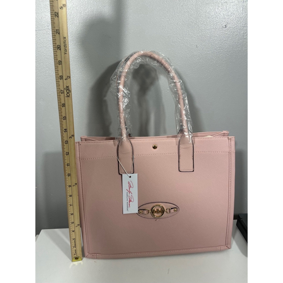 Marilyn Monroe Light Pink Women's Tote Pink & Gold Handbag Purse One Size - Picture 3 of 8